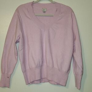 a new day Light Pink V-Neck Sweater